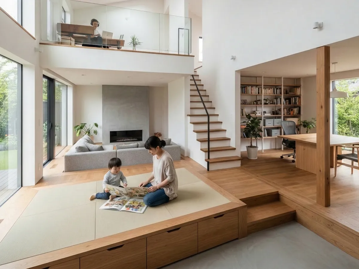 スキップフロアのイメージ