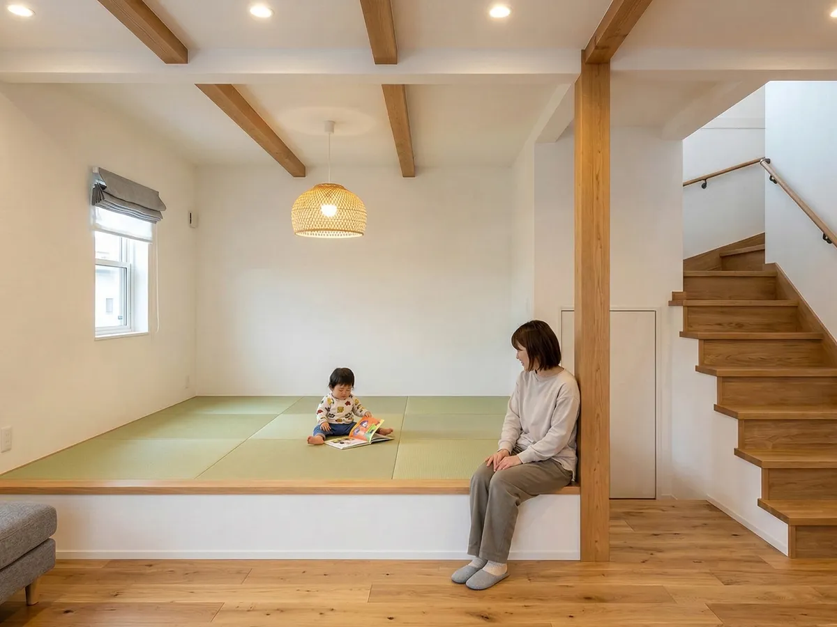 小上がりタイプのスキップフロアイメージ