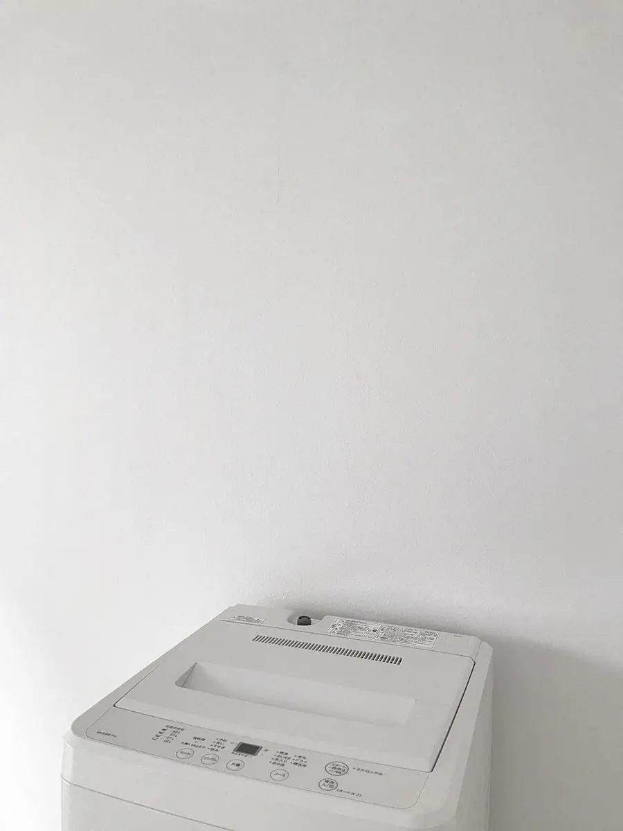 洗濯機上のデッドスペースイメージ