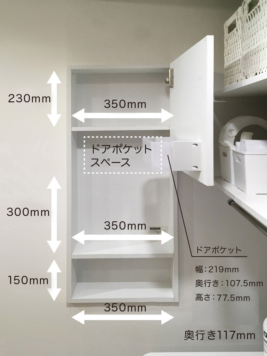 サニタ洗面収納ボックスBタイプ