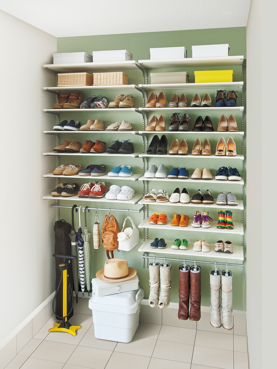 シューズクロークの導入は間取りが命 あなたに合ったタイプはどれ 収納デザインソムリエ 南海プライウッド株式会社