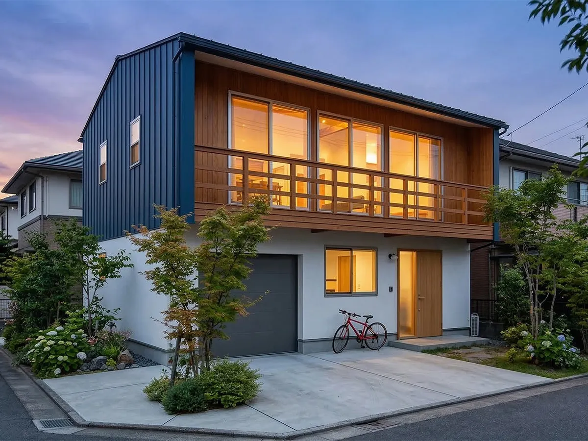 2階リビングの外観イメージ