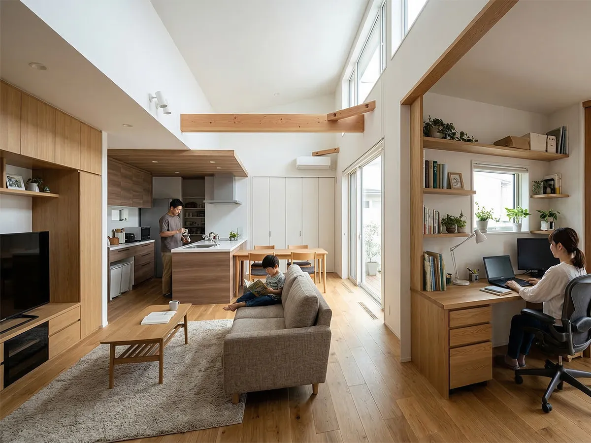 2階リビングのイメージ