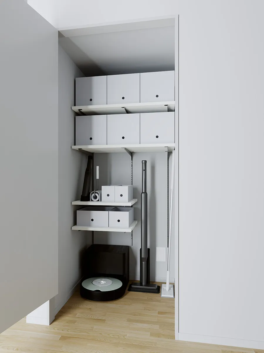 階段下収納イメージ