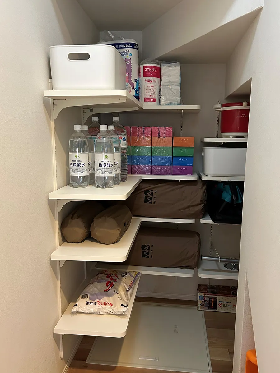 階段下収納の実例